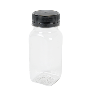 MINI BOUTEILLES 125 ML 4,3x4,3x11 CM TRANSPARENT RPET (513 UNITÉ)