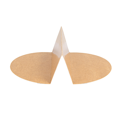 SÉPARATEUR SALADIER RÉF. 212.98  300 + 18 PE G/M2 Ø22,3/14x4,8 CM NATUREL KRAFT (600 UNITÉ) – Image 3