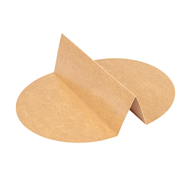 SÉPARATEUR 2 COMP. SALADIER 212.97  300 + 18 PE G/M2 Ø26,8/17,5x5,3 CM NATUREL KRAFT (600 UNITÉ) – Image 2