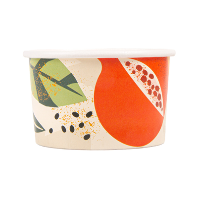 POTS À GLACES 'AMALFI' 70 ML 210 + 18 PE G/M2 Ø6,5x3,9 CM BLANC CARTON (2000 UNITÉ) – Image 2