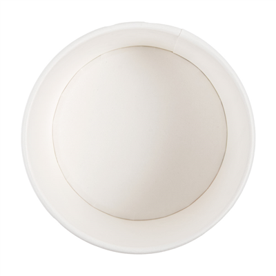 POTS À GLACES 'AMALFI' 240 ML 250 + 18 PE G/M2 Ø 9,4x5,5 CM BLANC CARTON (2000 UNITÉ) – Image 3