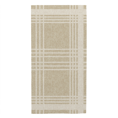SERVIETTES PLIAGE 1/8 'X-SOFT' 'MADRAS I' 65 G/M2 40x40 CM KAKI AIRLAID (700 UNITÉ)