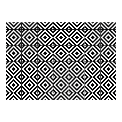 SETS DE TABLE OFFSET 'MOSAIC' 70 G/M2 30x42 CM QUADRICHROMIE PAPIER (2000 UNITÉ)