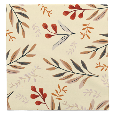 SERVIETTES 'LIKE LINEN - OLIVIA' 70 G/M2 40x40 CM QUADRICHROMIE SPUNLACE (600 UNITÉ)