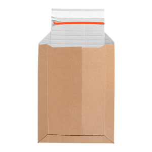 ENVELOPPES AUTO-ADHÉSIVES EXTENSIBLES E-COMMERCE 'THEPACK' 390 G/M2 32x38,2 CM NATUREL CARTON ONDULÉ MICROCANAL (100 UNITÉ)