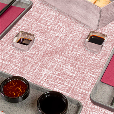 SETS DE TABLE 'SPUNBOND' 60 G/M2 35x50 CM BORDEAUX PP (800 UNITÉ) – Image 2