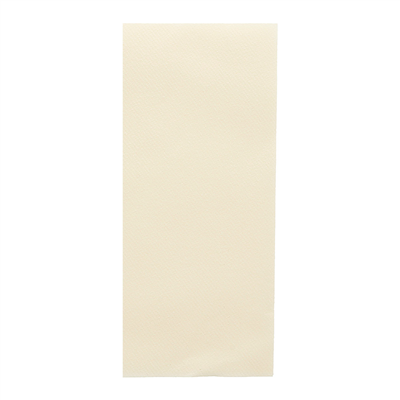 SERVIETTES P. 1/8 SLIM PLUS  55 G/M2 39x50 CM IVOIRE AIRLAID (600 UNITÉ)