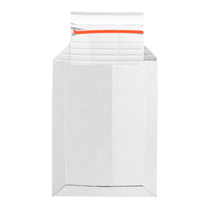 ENVELOPPES AUTO-ADHÉSIVES EXTENSIBLES E-COMMERCE 'THEPACK' 390 G/M2 27,5x35,2 CM BLANC CARTON ONDULÉ MICROCANAL (100 UNITÉ)