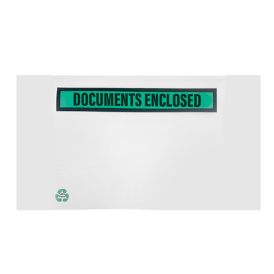 ENVELOPPES AUTOCOLLANTES POUR E-COMMERCE PORTE-DOCUMENTS OUVERTURE PAR LE HAUT  24,4x13 CM int. BLANC CELLULOSE (1000 UNITÉ)