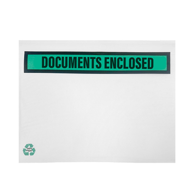 ENVELOPPES AUTOCOLLANTES POUR E-COMMERCE PORTE-DOCUMENTS OUVERTURE PAR LE HAUT  16,8x13 CM int. BLANC CELLULOSE (1000 UNITÉ)