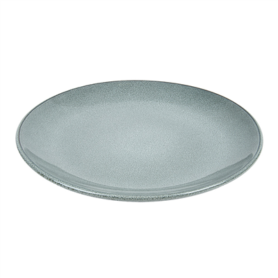 ASSIETTES 'AKALA'  Ø27x17,7x3,4 CM GRIS VERDÂTRE STONEWARE (6 UNITÉ) – Image 2
