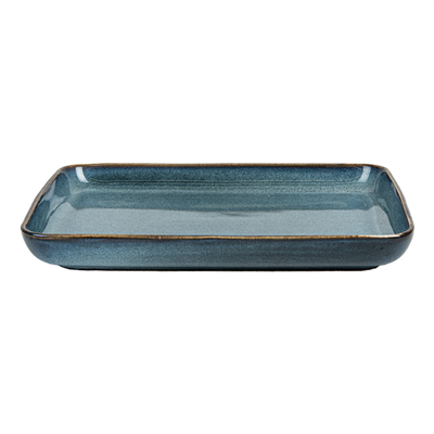 PLATEAUX 'AKALA'  20,5x13,5x2,5 CM BLEU STONEWARE (6 UNITÉ) – Image 2