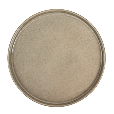 ASSIETTES 'AKALA'  Ø26,5x2,3 CM BEIGE STONEWARE (6 UNITÉ) – Image 3