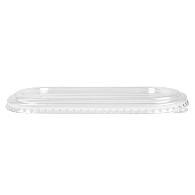 COUVERCLES POUR CODES 320.52/53 'BIONIC' 850 ML 23,6x13,5x1,3 CM TRANSPARENT PET (500 UNITÉ) – Image 2