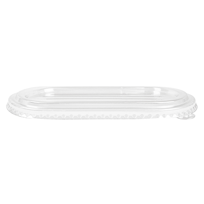 COUVERCLES POUR CODES 320.54/55 'BIONIC' 1000 ML 22,1x13,3x1,3 CM TRANSPARENT PET (500 UNITÉ) – Image 2