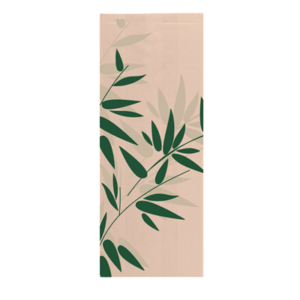 SACHETS BOULANGERIE 'FEEL GREEN' 32 G/M2 14+7x35 CM NATUREL KRAFT (500 UNITÉ)