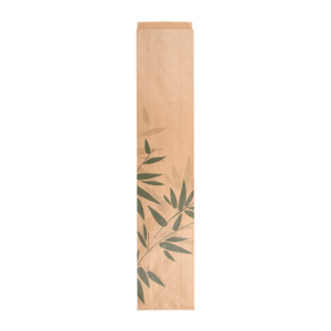 SACHETS BOULANGERIE 'FEEL GREEN' 32 G/M2 9+3,5x46 CM NATUREL KRAFT (500 UNITÉ)