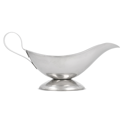 SAUCIÈRE "ALADIN" 150 ML  16x7,5x9 CM ARGENTE INOX (1 UNITÉ) – Image 2