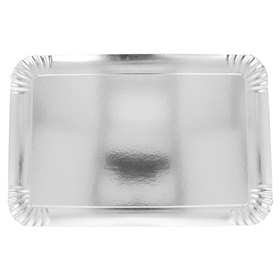 PLATEAUX  545 G/M2 28x42 CM ARGENTE CARTON (90 UNITÉ) – Image 3