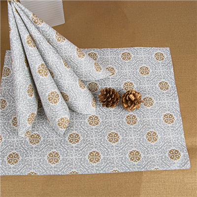 SETS DE TABLE 'ALLURE' 55 G/M2 30x40 CM BLANC AIRLAID (800 UNITÉ) – Image 3