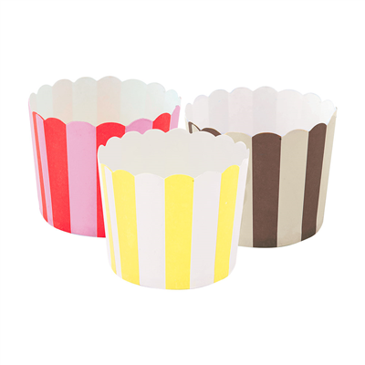 MUFFIN CUPS  Ø 6x5 CM ASSORTI CARTON (2400 UNITÉ)