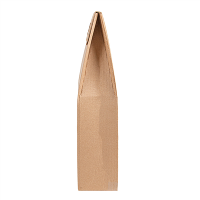 BOÎTES AVEC FENÊTRE 2 BOUTEILLES 'THEPACK' 565 G/M2 18x9x38,5 CM NATUREL CARTON ONDULÉ MICROCANAL (30 UNITÉ) – Image 3