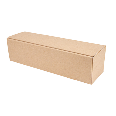 COFFRETS 1 BOUTEILLE 'THEPACK' 565 G/M2 34x9,5x9 CM NATUREL CARTON ONDULÉ MICROCANAL (50 UNITÉ)