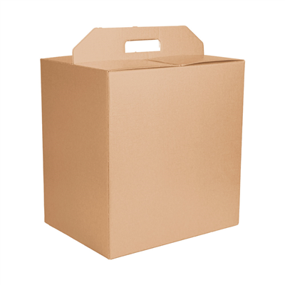 BOÎTES BOUTEILLES/AUTRES 'THEPACK' 565 G/M2 33x25x35 CM NATUREL CARTON ONDULÉ MICROCANAL (30 UNITÉ)