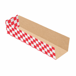 PELLES HOT DOG 'THEPACK FITIPALDI' 230 G/M2 4,7x18,2x4 CM ROUGE/NATUREL CARTON NANO-MICRO (1200 UNITÉ)
