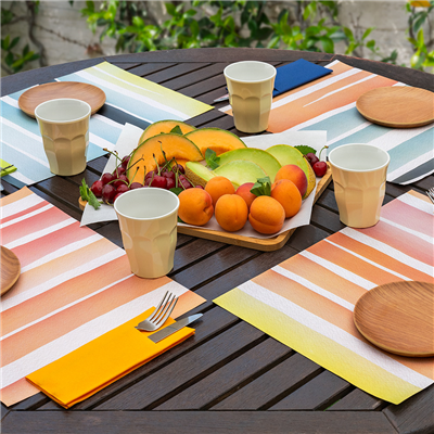 SETS DE TABLE OFFSET 'BAYADÈRES'  70 G/M2 30x42 CM QUADRICHROMIE CELLULOSE (2000 UNITÉ) – Image 6