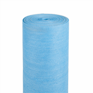 CHIFFONS EN ROULEAU PRÉ 45M (90 SER) "SUPER PERFOKLEEN"  80 G/M2 0,3x45 M BLEU VISCOSE ET POLYESTER (6 UNITÉ)