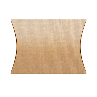 BOÎTES BERLINGOT 'THEPACK' 240 G/M2 32,6x25x6 CM NATUREL CARTON ONDULÉ NANO-MICRO (500 UNITÉ)