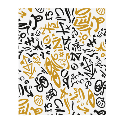 PAPIER INGRAISSABLES BASKET PFAS FREE 'GRAFFITI' 35 G/M2 31x38 CM BLANC PARCH.INGRAISSABLE (1000 UNITÉ)