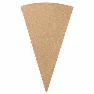 CÔNES GLACES  100 G/M2 7x11,5 CM NATUREL PAPIER (3000 UNITÉ)