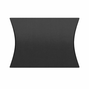 BOÎTES OREILLER 'THEPACK'  240 G/M2 32,6x25x6 CM NOIR CARTON ONDULÉ NANO-MICRO (500 UNITÉ)