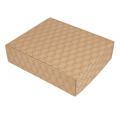 COFFRETS 3 BOUTEILLES 'THEPACK ÉCLAT' 565 G/M2 34x28x9 CM NATUREL CARTON ONDULÉ MICROCANAL (30 UNITÉ)