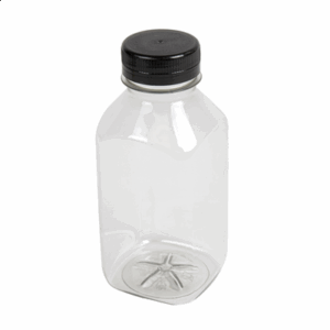 BOUTEILLES 350 ML 6,2x6,2x13,8 CM TRANSPARENT RPET (186 UNITÉ)