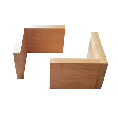 SUPPORTS REHAUSSEURS (ENSEMBLE DE 2)  11,5x11,5x7,5 CM NATUREL BAMBOU (1 UNITÉ)