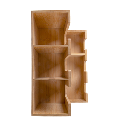 PORTE-VERRES  34,5x23,3x36,8 CM NATUREL BAMBOU (1 UNITÉ) – Image 4