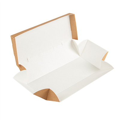 BOÎTES "PANINI" AUTOCONSTRUISIBLES 'THEPACK' 220 G/M2 24x10x7 CM NATUREL CARTON ONDULÉ NANO-MICRO (400 UNITÉ) – Image 4