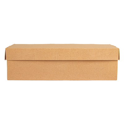 BOÎTES "PANINI" AUTOCONSTRUISIBLES 'THEPACK' 220 G/M2 24x10x7 CM NATUREL CARTON ONDULÉ NANO-MICRO (400 UNITÉ) – Image 6
