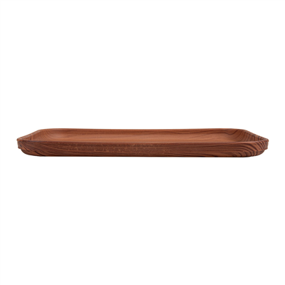 PLATEAU FAST FOOD  17x23,9x1,6 CM COMPARAISON BOIS PP (1 UNITÉ) – Image 3