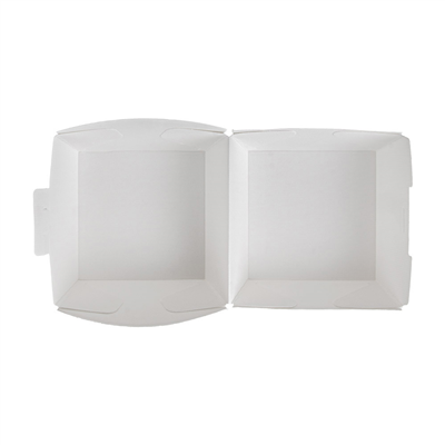 BOÎTES HAMBURGER 'THEPACK'  230 G/M2 14,4x13,6x11,5 CM (XL TALLER) BLANC CARTON ONDULÉ NANO-MICRO (500 UNITÉ) – Image 5