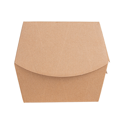 BOÎTES HAMBURGER 'THEPACK'  220 G/M2 14,4x13,6x11,5 CM (XL TALLER) NATUREL CARTON ONDULÉ NANO-MICRO (500 UNITÉ) – Image 3