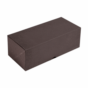 BOÎTES PATISSERIES SANS FENÊTRE 'THEPACK' 250 G/M2 30x11,5x10,5 CM CHOCOLAT CARTON ONDULÉ NANO-MICRO (100 UNITÉ)