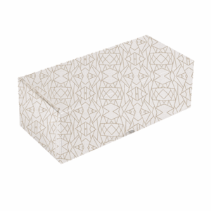 BOÎTES PATISSERIES SANS FENÊTRE 'THEPACK DECO' 250 G/M2 30x11,5x10,5 CM BLANC CARTON ONDULÉ NANO-MICRO (100 UNITÉ)