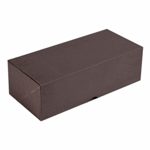 BOÎTES PATISSERIES SANS FENÊTRE 'THEPACK' 250 G/M2 35x11,5x10,5 CM CHOCOLAT CARTON ONDULÉ NANO-MICRO (100 UNITÉ)