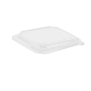 COUVERCLES POUR RÉFÉRENCE 278.16   18,2x18,5x2,5 CM TRANSPARENT PET (300 UNITÉ)