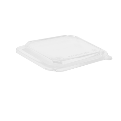 COUVERCLES POUR RÉFÉRENCE 278.16   18,2x18,5x2,5 CM TRANSPARENT PET (300 UNITÉ)