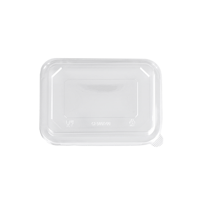 COUVERCLES POUR RÉF. 278.21/ 278.25   19,1x13,8x2,8 CM TRANSPARENT PET (300 UNITÉ)